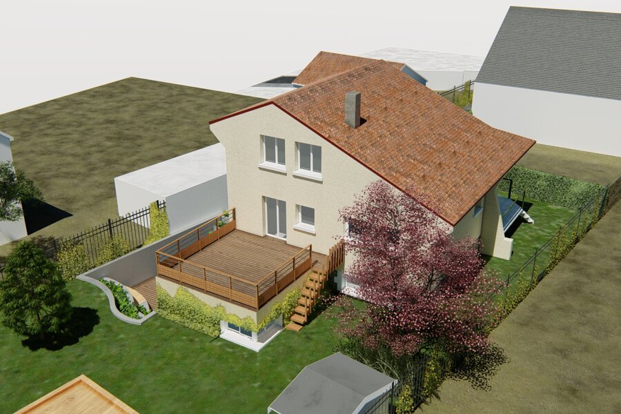 Projet Extension d'une maison individuelle a Eragny réalisé par un architecte Archidvisor