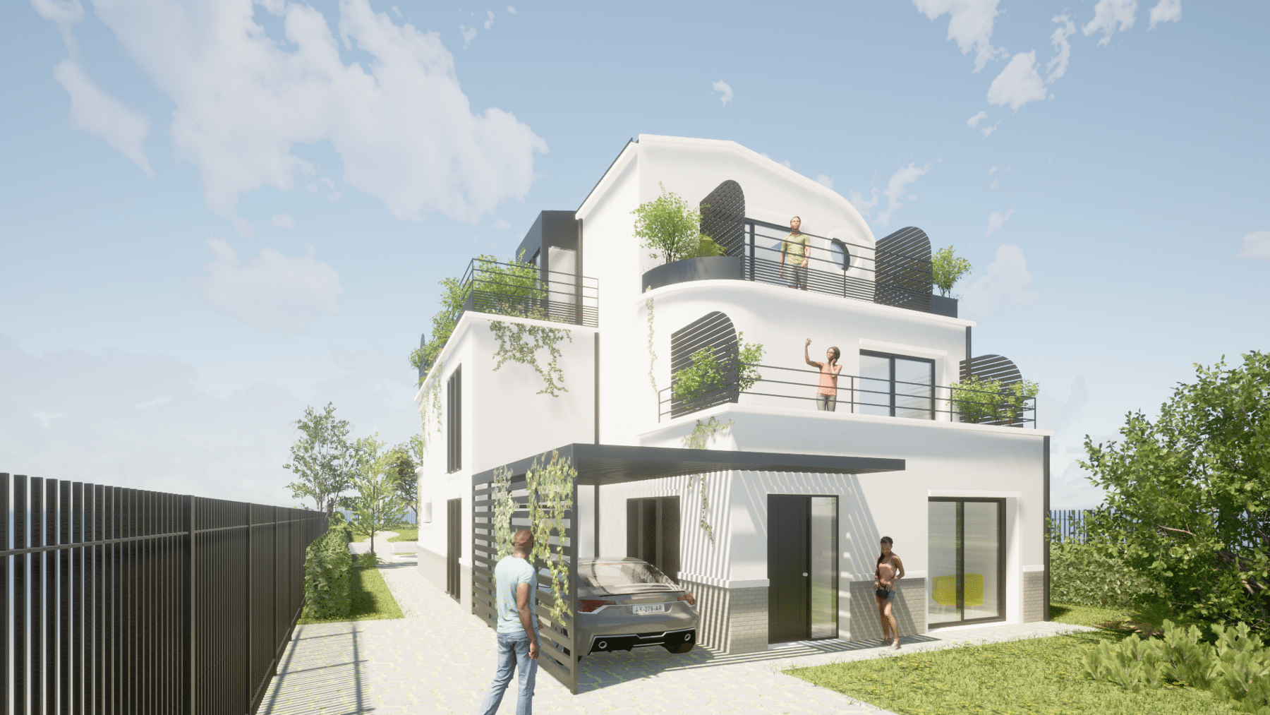 Construction neuve - Maison individuelle par un architecte Archidvisor