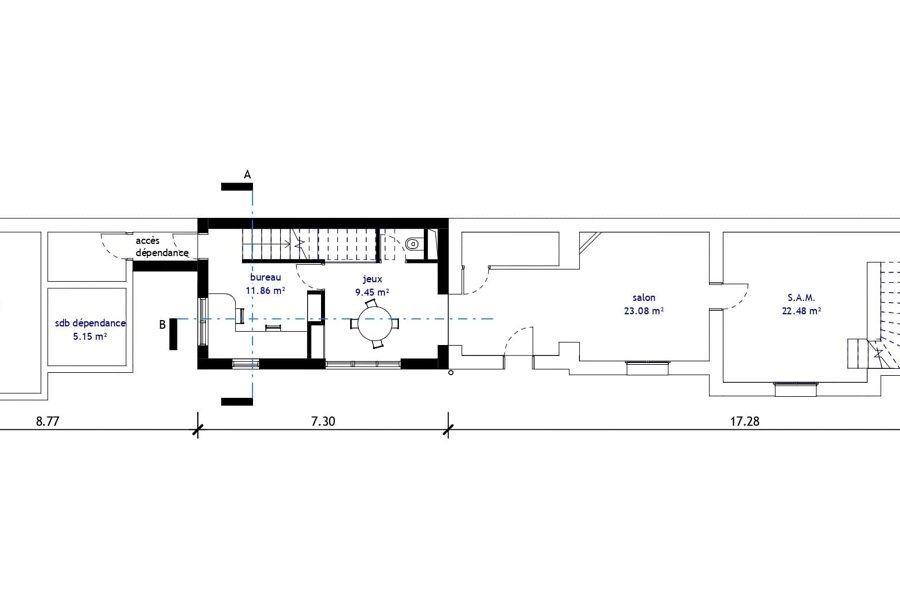 Projet Extension Montlignon réalisé par un architecte Archidvisor