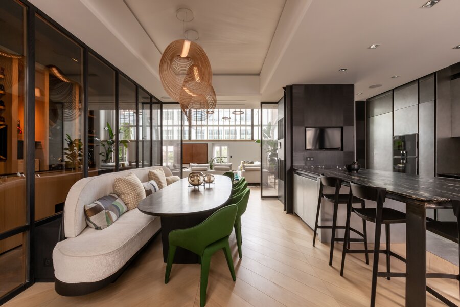 ᐅ Aménagement intérieur à Paris ≡ TRIPLEX KLEIN par David - Archidvisor