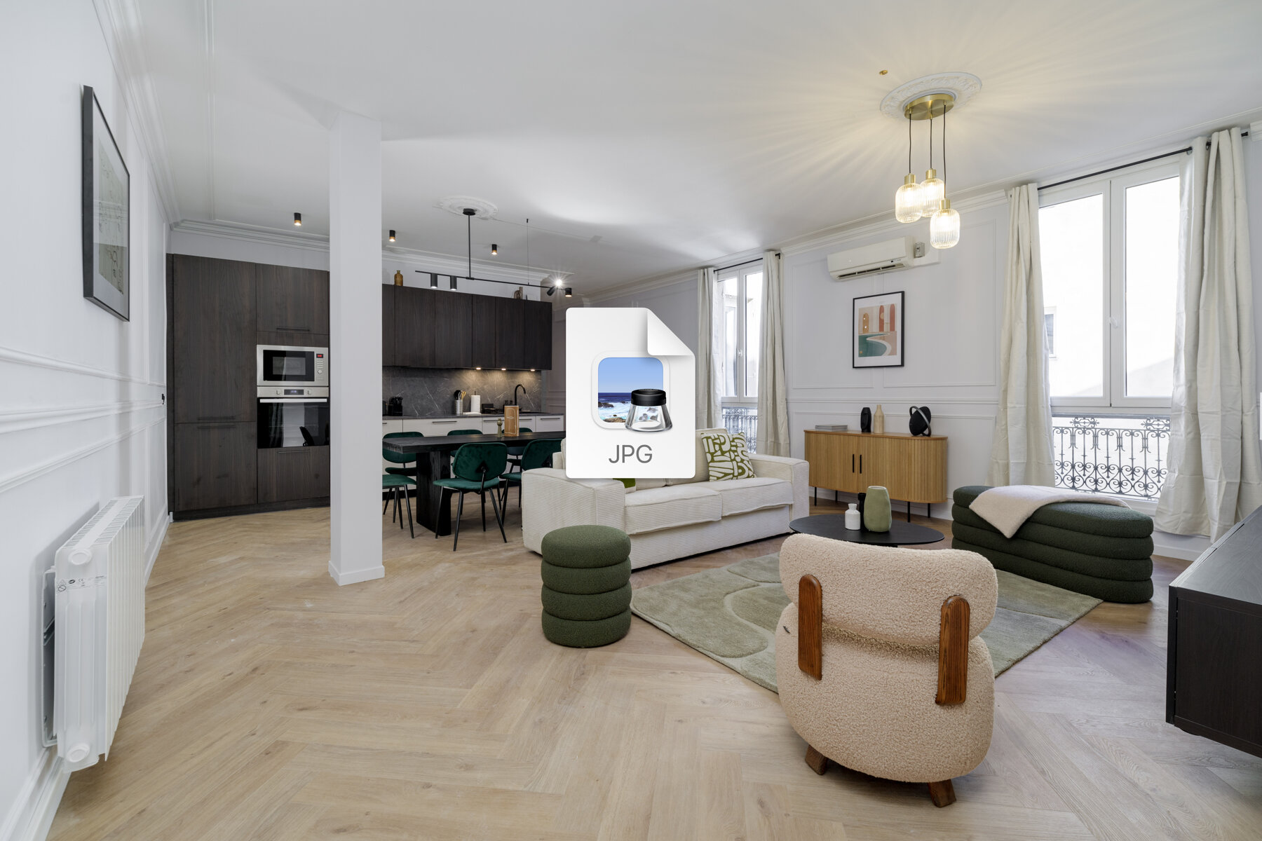 ᐅ Rénovation à Paris ≡ PROJET GALILEE LOT 1 par Mathilde - Archidvisor