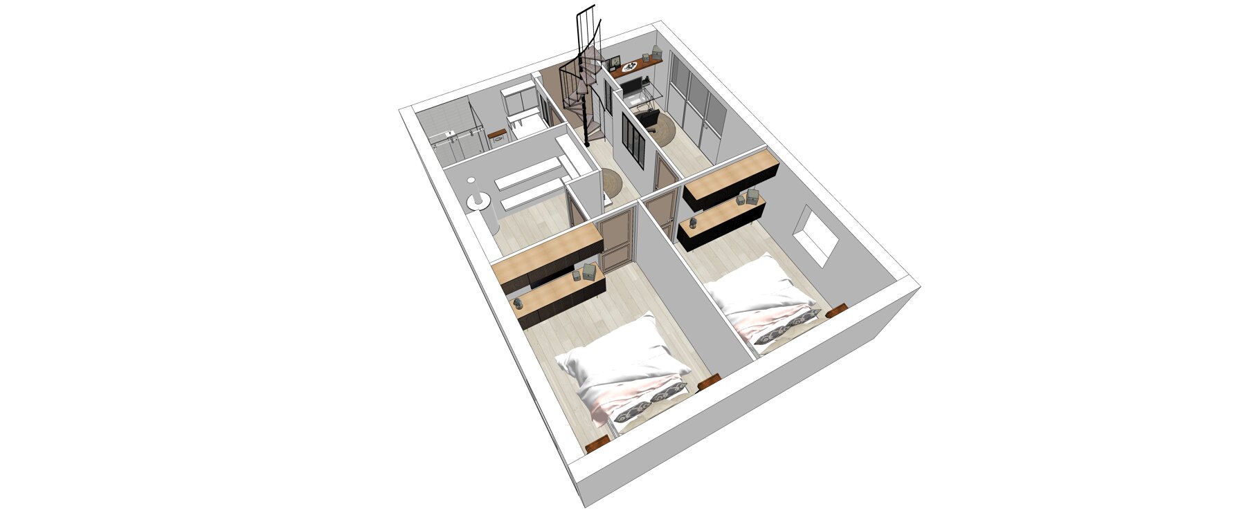 Rénovation - Maison individuelle par un architecte d'intérieur Archidvisor