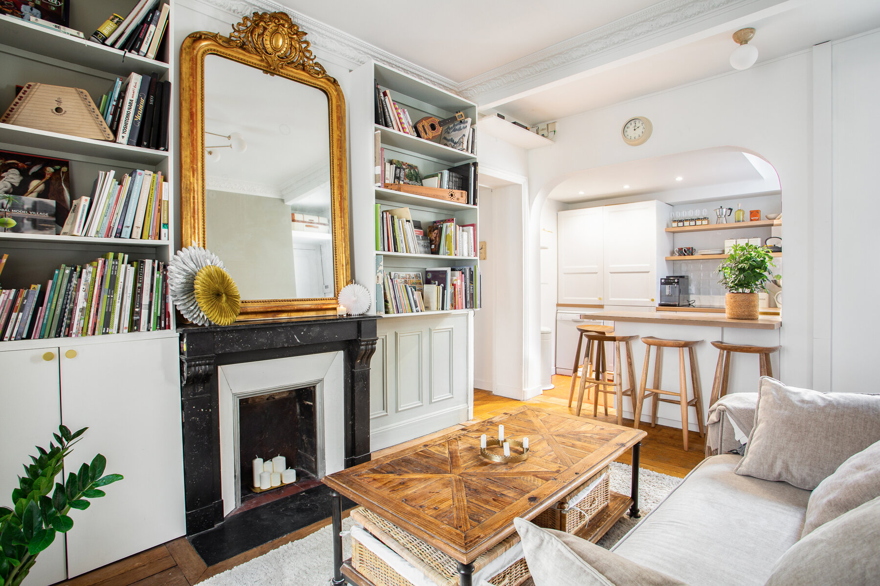 ᐅ Rénovation à Paris ≡ Cocon Haussmannien par Esther - Archidvisor