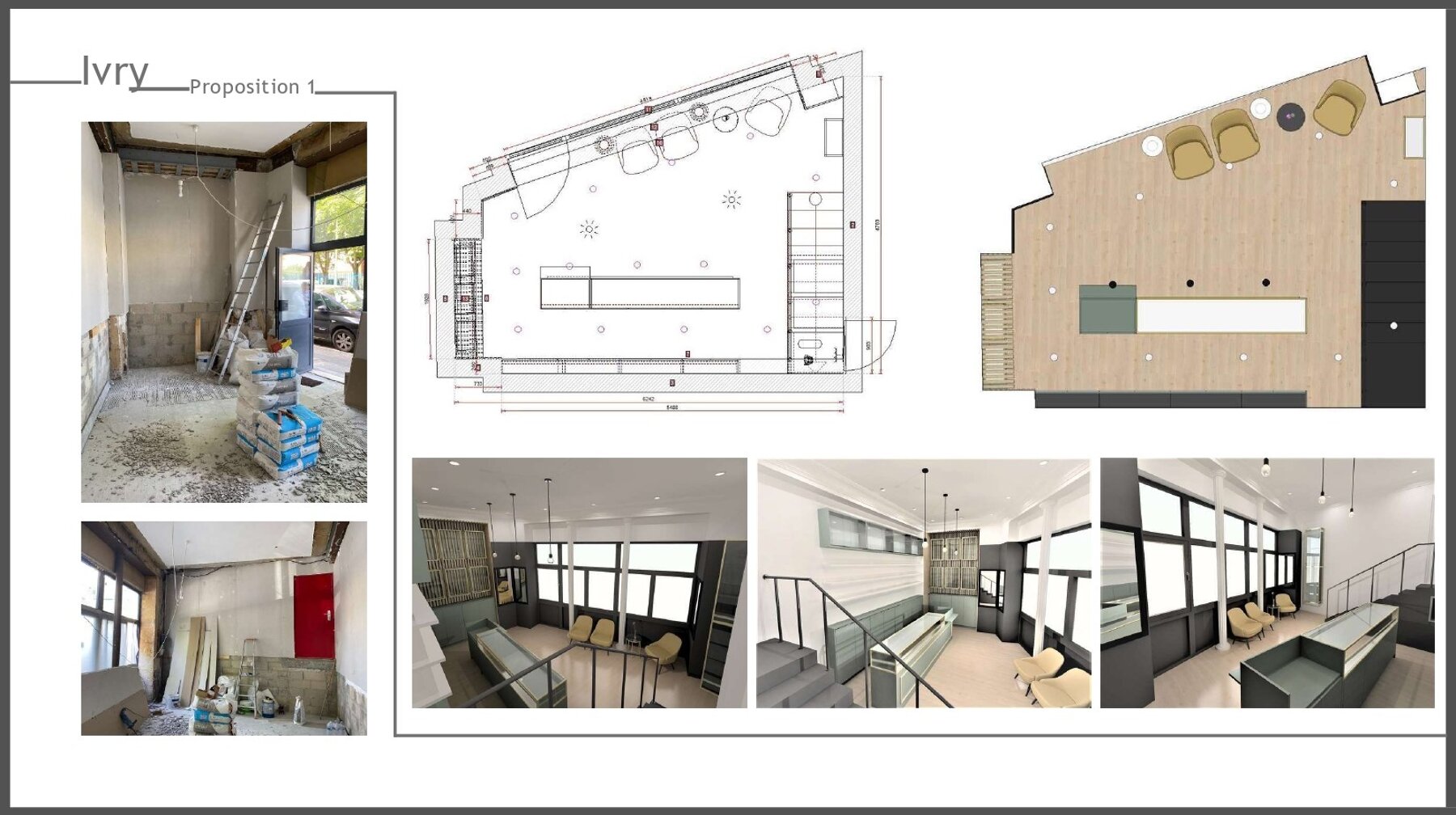 Rénovation - Commerce par un architecte d'intérieur Archidvisor