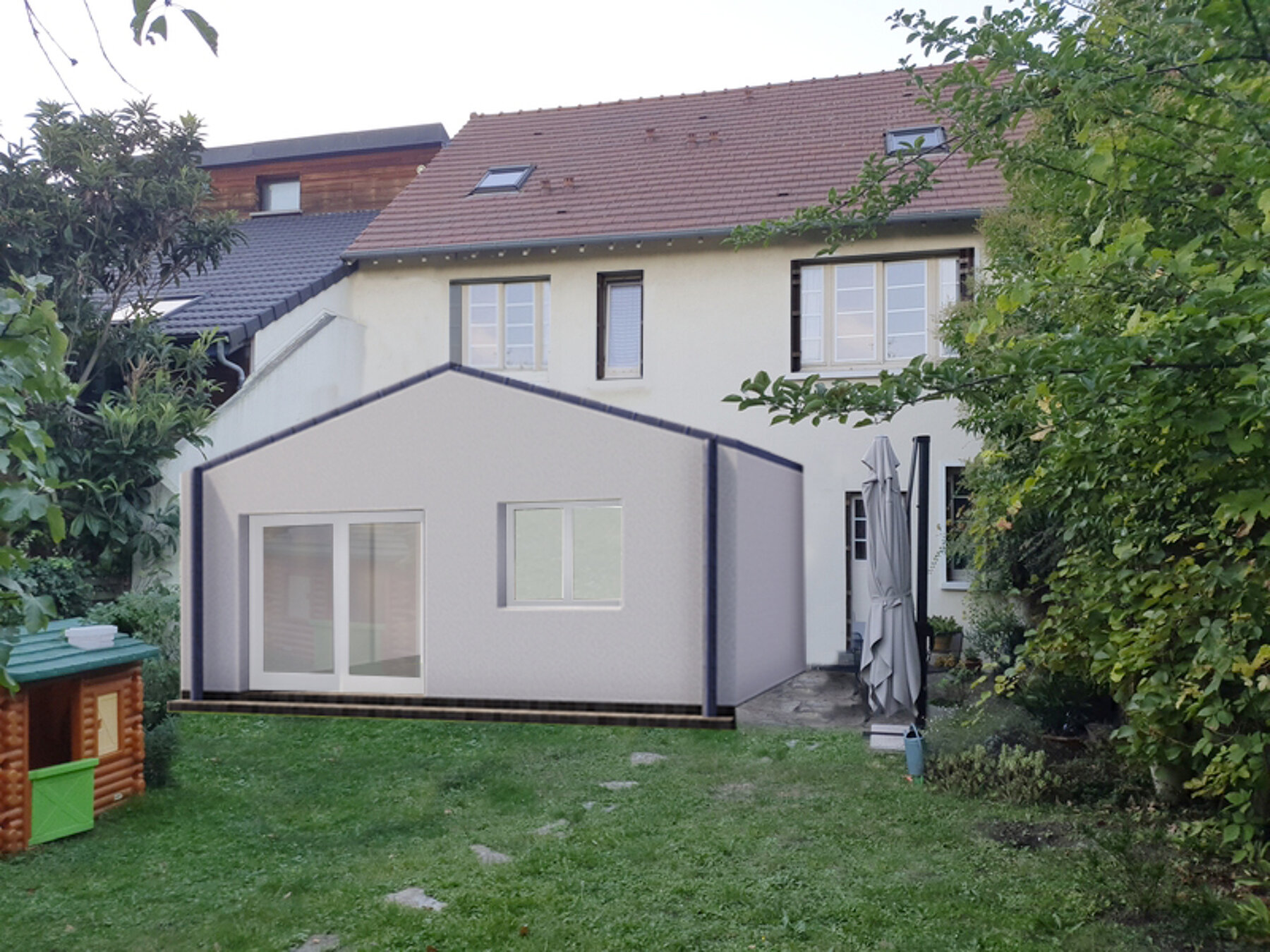 Extension - Maison individuelle par un architecte Archidvisor