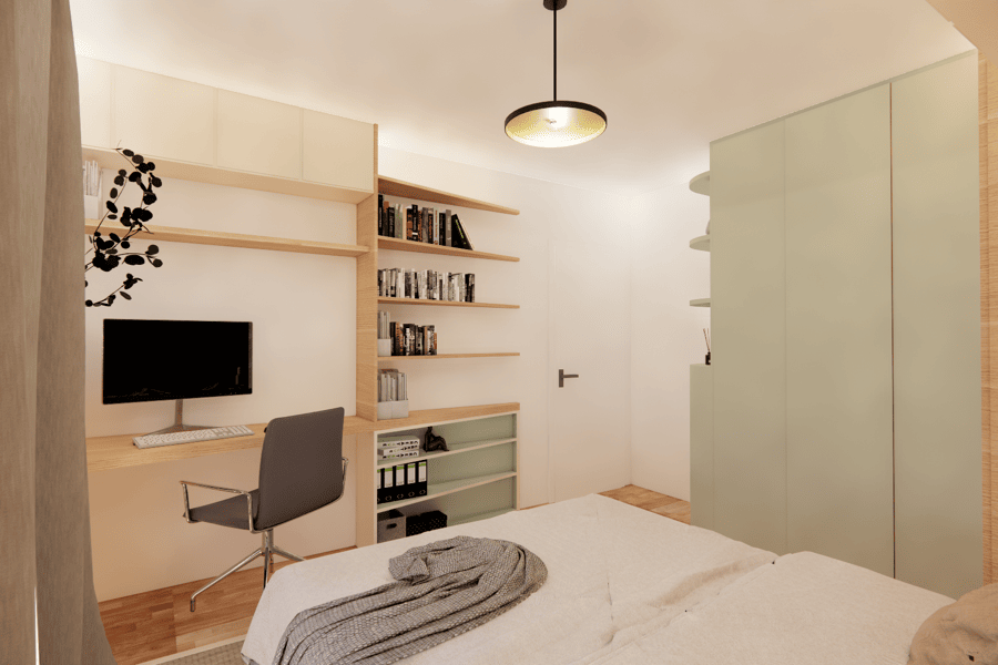 ᐅ Aménagement intérieur à Pantin ≡ Chambre parentale par Karla ...