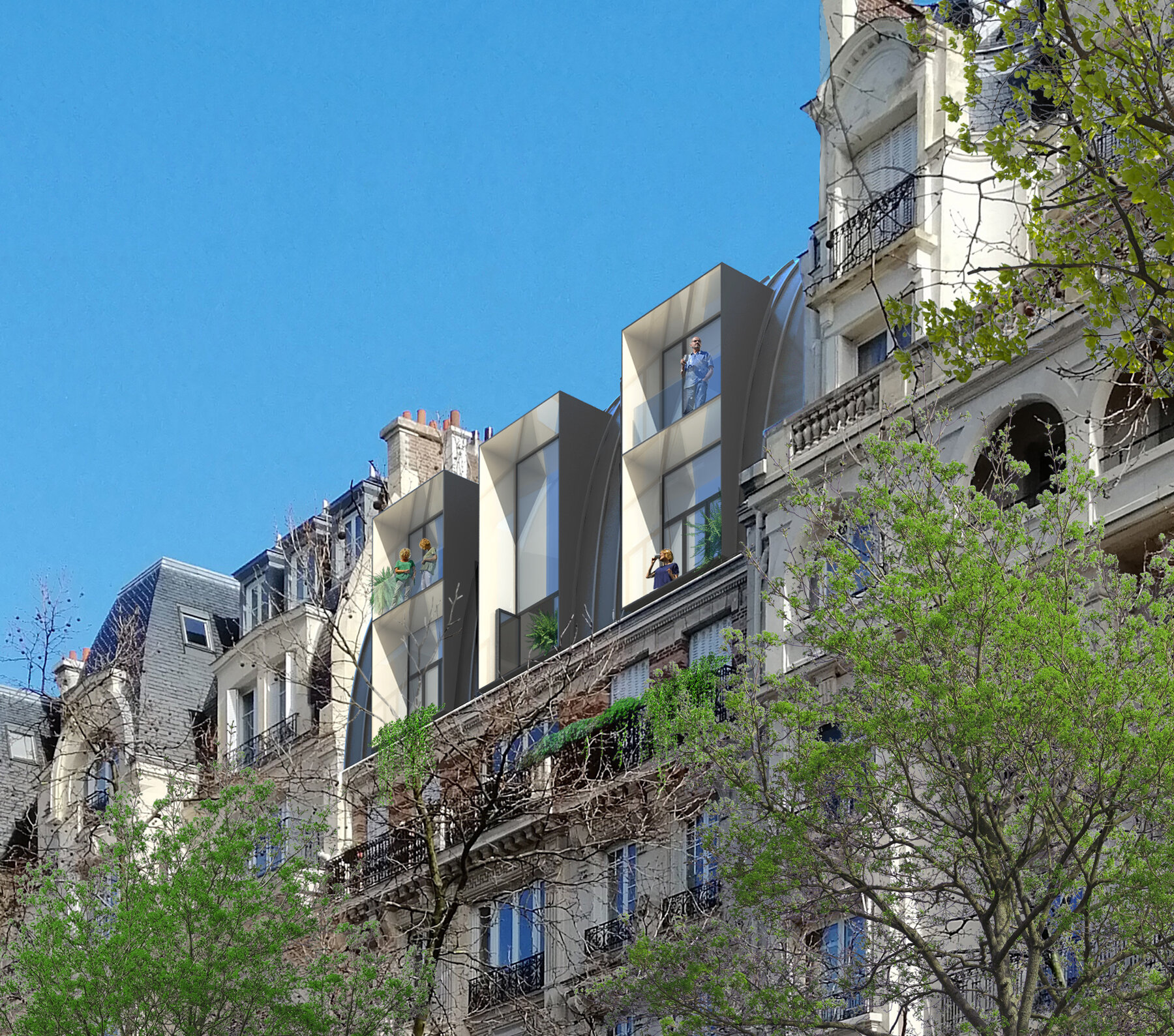 Surélévation - Logements collectifs par un architecte Archidvisor