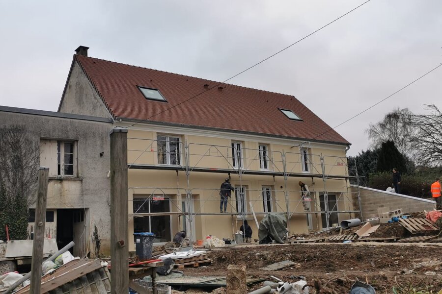 Projet Rénovation extension Ferme briarde réalisé par un architecte Archidvisor