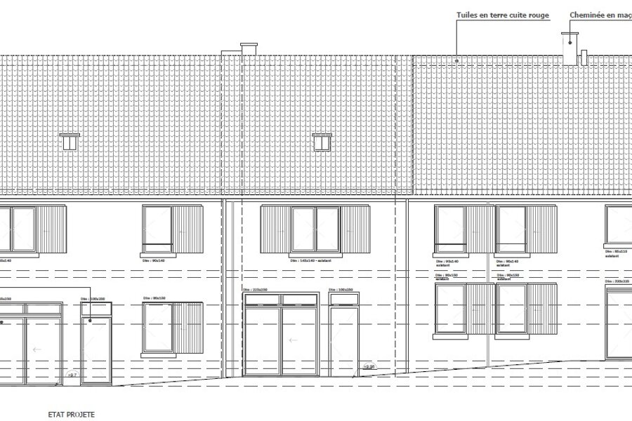 Projet Rénovation extension Ferme briarde réalisé par un architecte Archidvisor