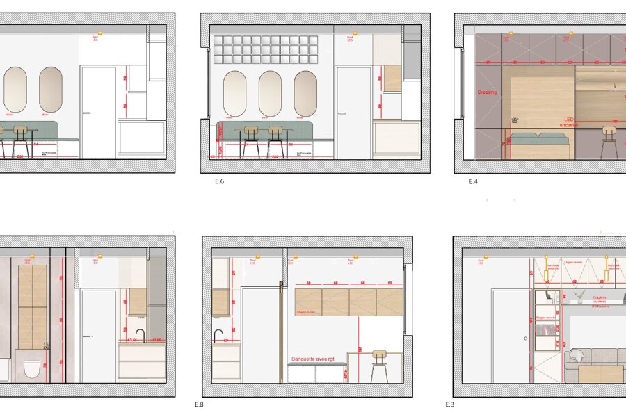 Projet Transformation d'un cabinet dentaire en logement réalisé par un architecte Archidvisor