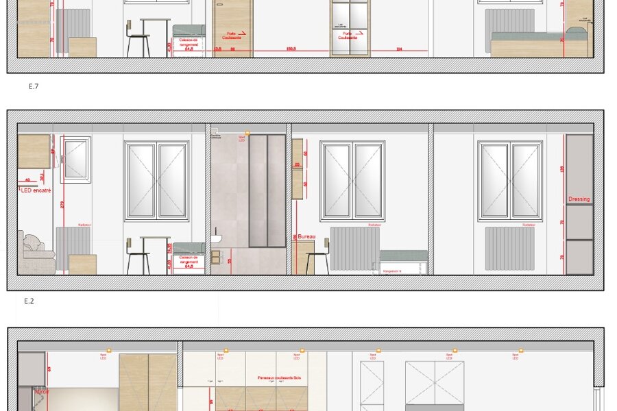 Projet Transformation d'un cabinet dentaire en logement réalisé par un architecte Archidvisor