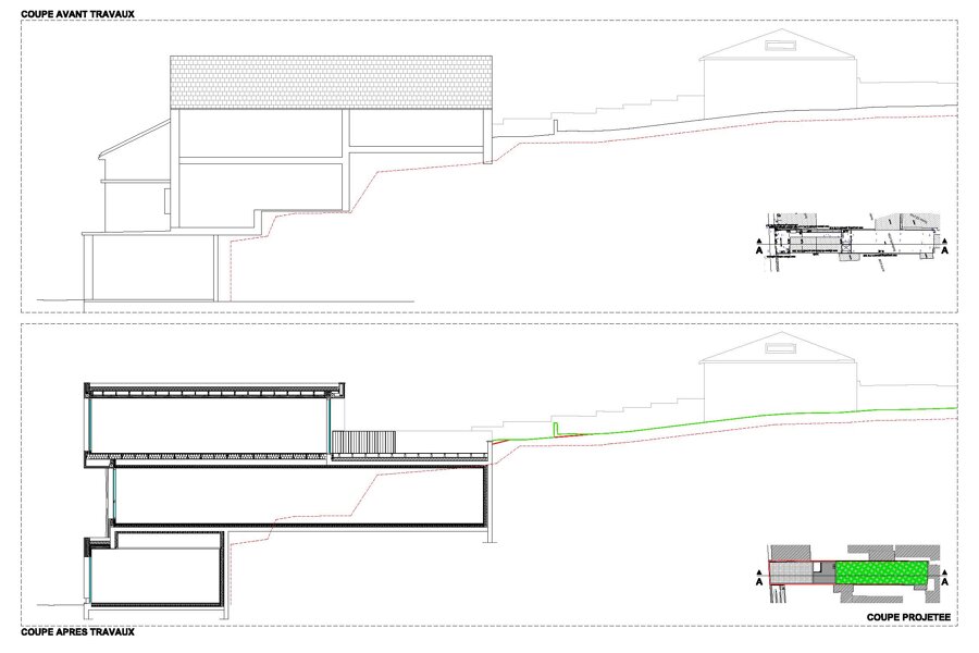 Projet MAISON LALLEMAND réalisé par un architecte Archidvisor