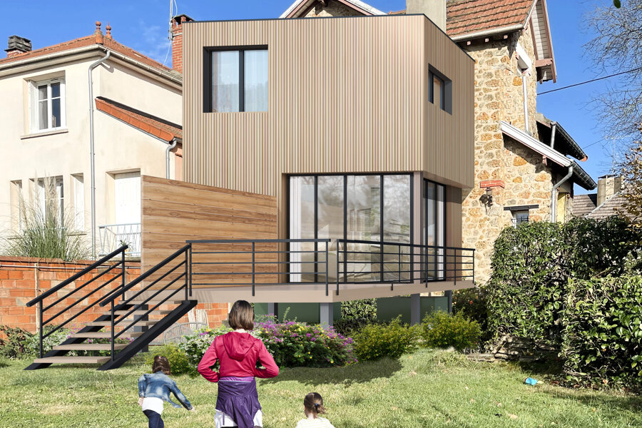 Projet EXTENSION ERMONT réalisé par un architecte Archidvisor