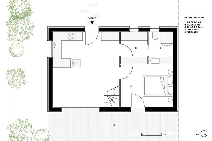 Projet Maison éco-responsable réalisé par un architecte Archidvisor