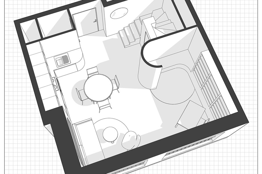 Projet Rénovation d'un appartement en duplex réalisé par un architecte Archidvisor