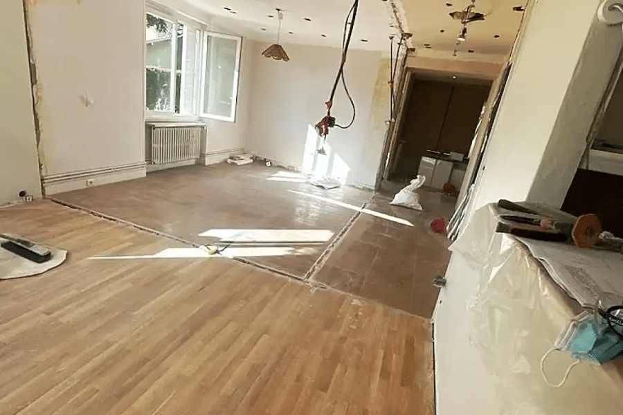 Projet Rénovation complète d'un appartement de 150m2 à St Didier au Mont d'Or réalisé par un contractant général Archidvisor