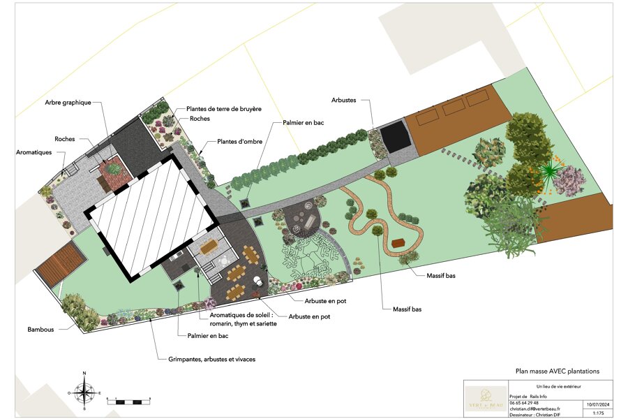 Projet Un lieu de vie extérieur réalisé par un paysagiste Archidvisor