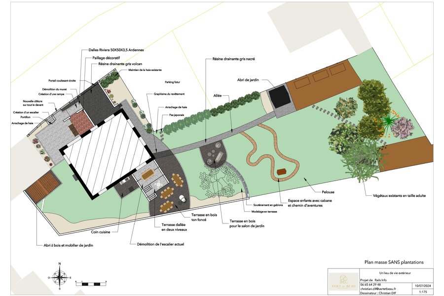 Projet Un lieu de vie extérieur réalisé par un paysagiste Archidvisor