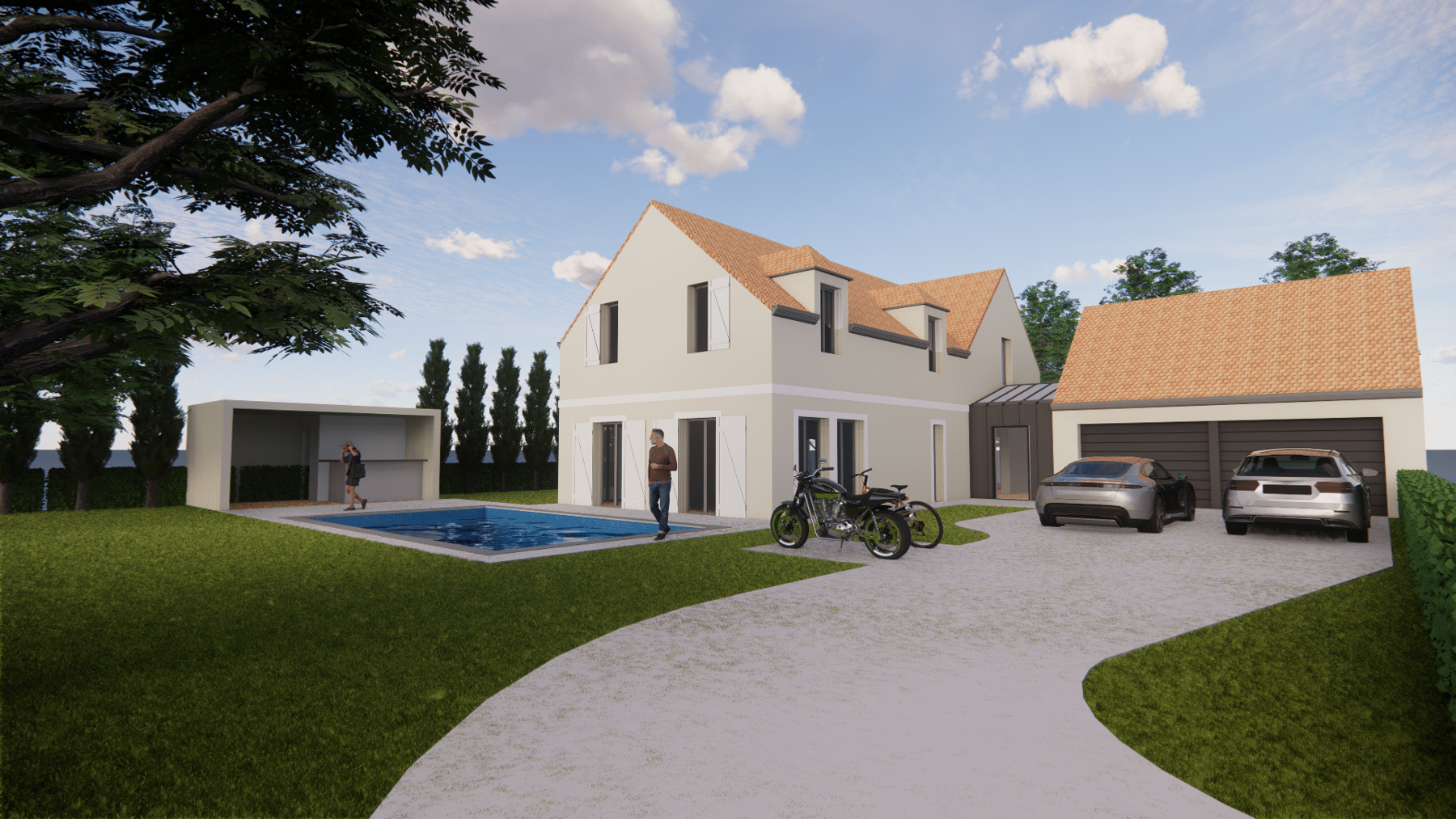 Construction neuve - Maison individuelle par un architecte Archidvisor