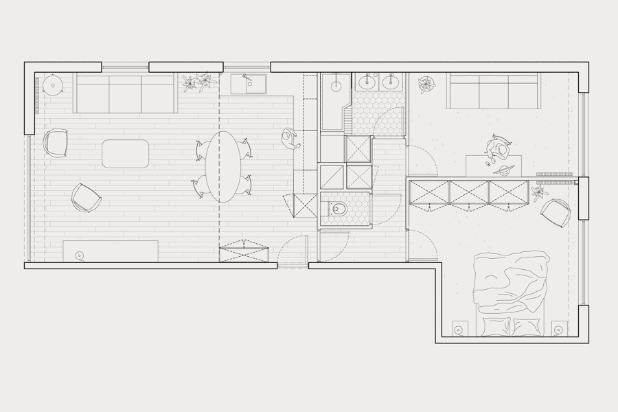 Projet Passage Saint-Jules réalisé par un architecte Archidvisor