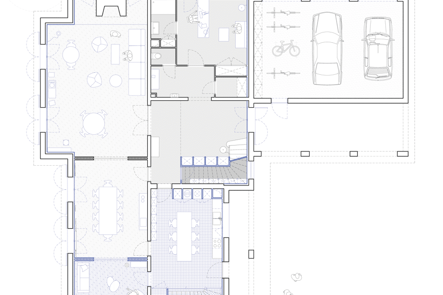 Projet rénovation d'une villa pavillonnaire réalisé par un architecte Archidvisor