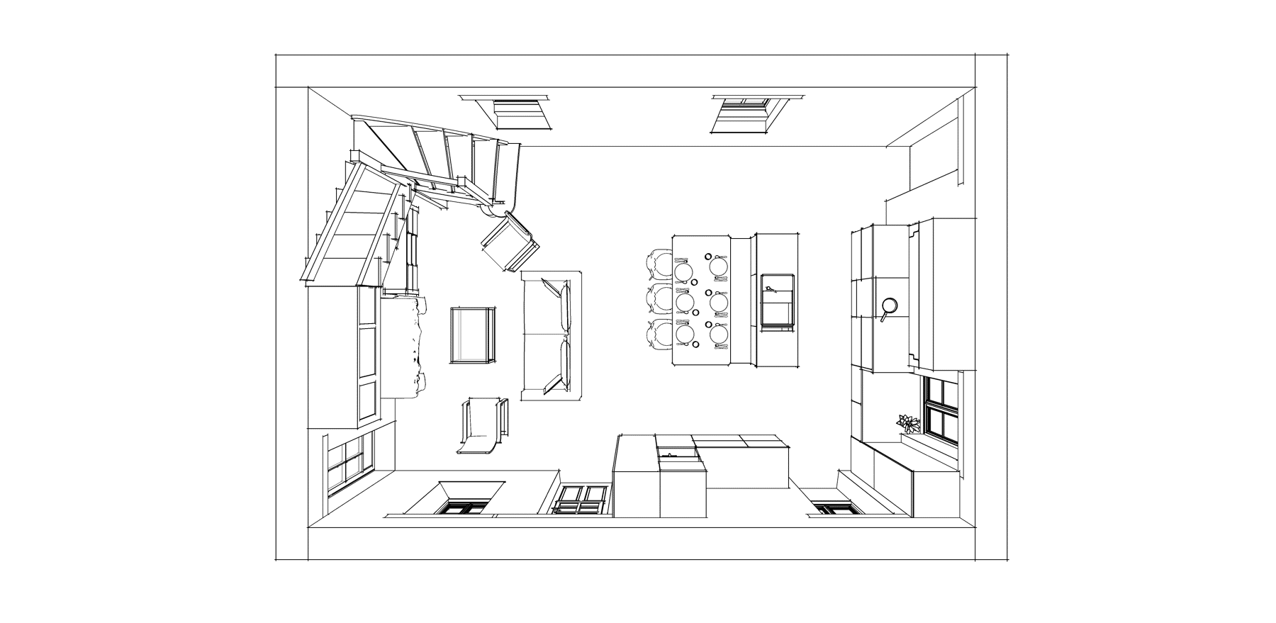 Aménagement intérieur - Maison individuelle par un décoratrice Archidvisor