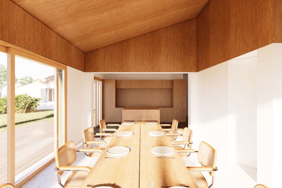 Projet EXTENSION - MAISON PAVILLONAIRE - PERIGNY, LA ROCHELLE réalisé par un architecte Archidvisor