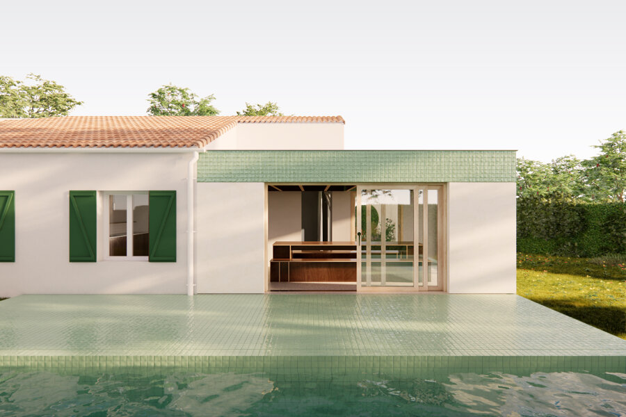 Projet EXTENSION - MAISON PAVILLONAIRE - PERIGNY, LA ROCHELLE réalisé par un architecte Archidvisor