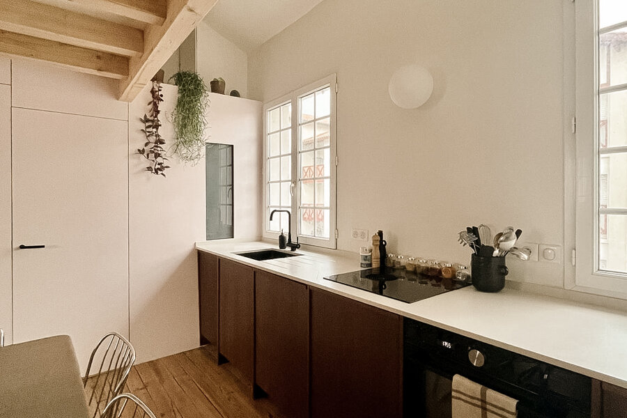 Projet LOFT - AMENAGEMENT ET CREATION D'UNE MEZZANINE - ST-JEAN-DE-LUZ, PAYS BASQUE réalisé par un architecte Archidvisor