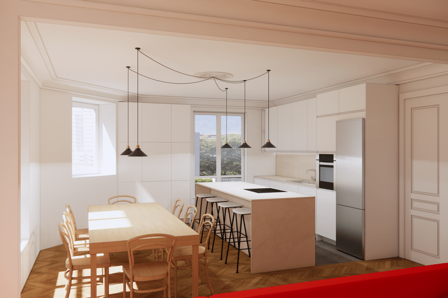 Projet Appartement MIZ réalisé par un architecte d'intérieur Archidvisor