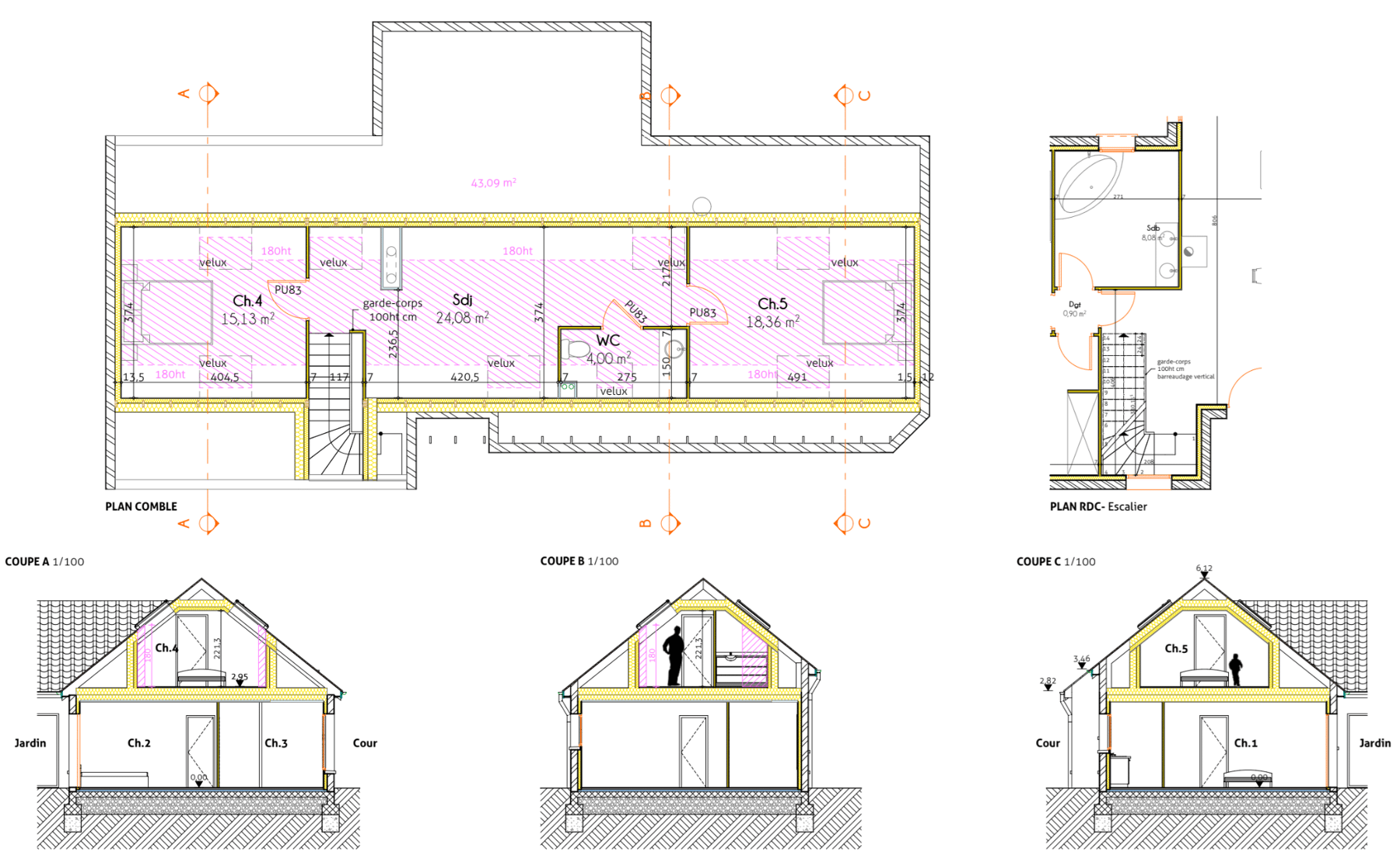 Extension - Maison individuelle par un architecte Archidvisor