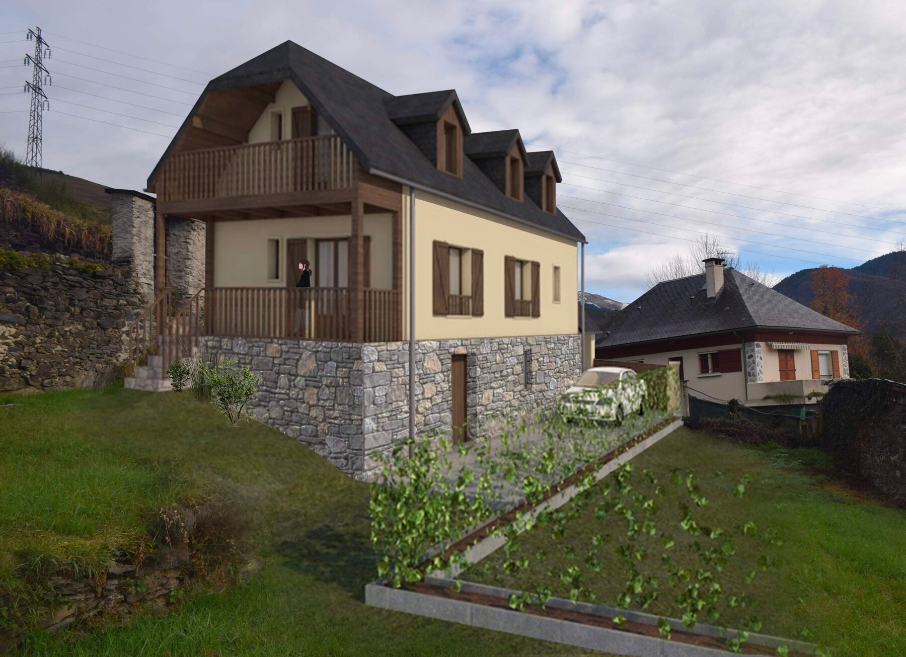 Construction neuve - Maison individuelle par un architecte Archidvisor