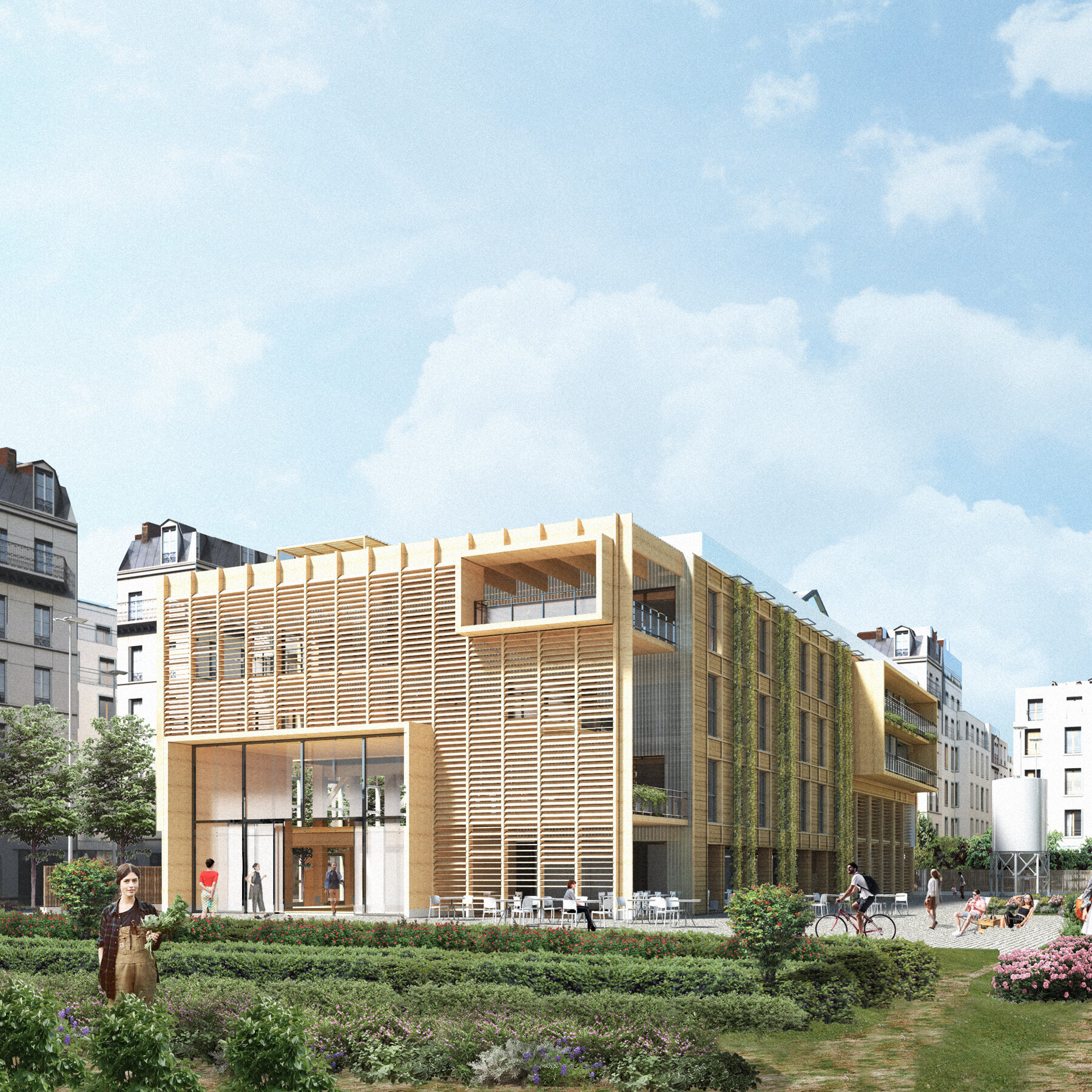 Construction neuve - Bureaux par un architecte Archidvisor