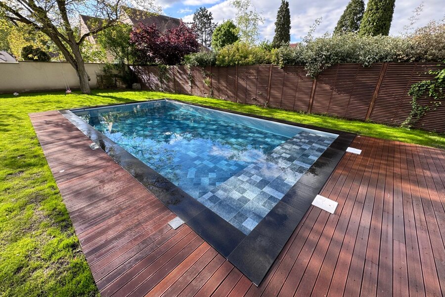 Projet Piscine et garage réalisé par un architecte d'intérieur Archidvisor