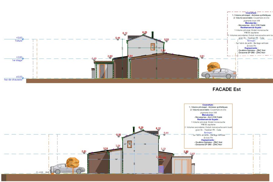 Projet Maison_neuve_Rennes réalisé par un architecte Archidvisor