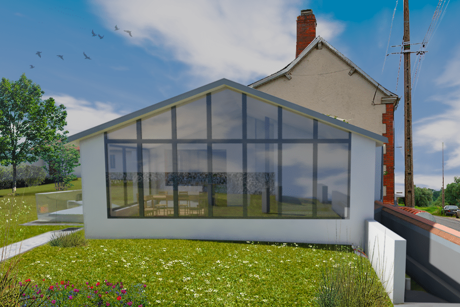 Projet Agrandissement Véranda réalisé par un architecte Archidvisor