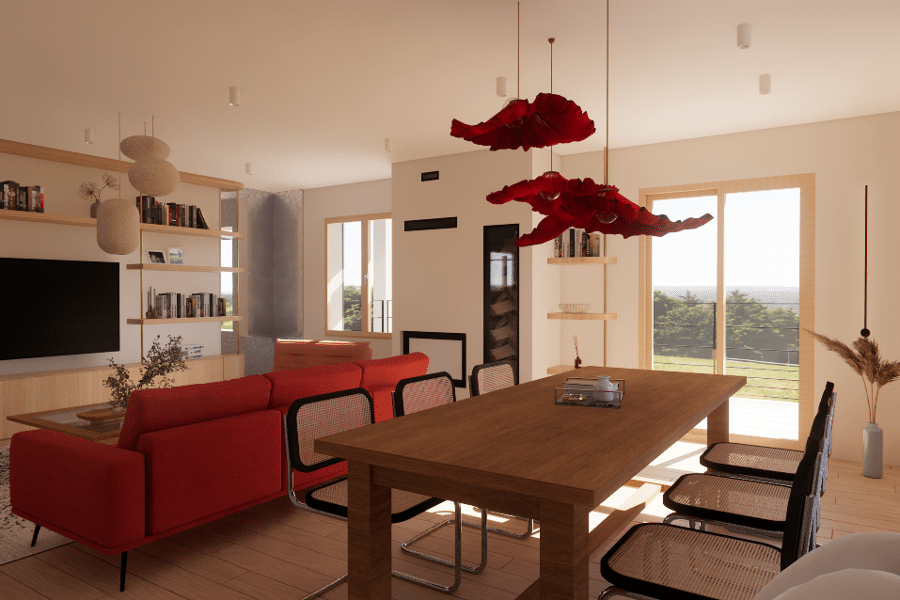 Projet Maison Vignes réalisé par un architecte d'intérieur Archidvisor