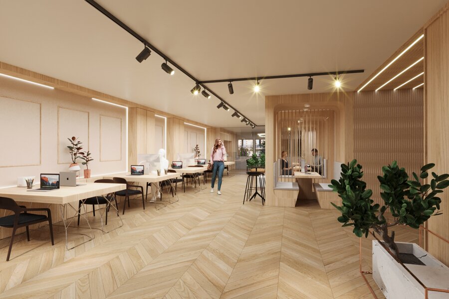 Projet Bureau réalisé par un architecte d'intérieur Archidvisor