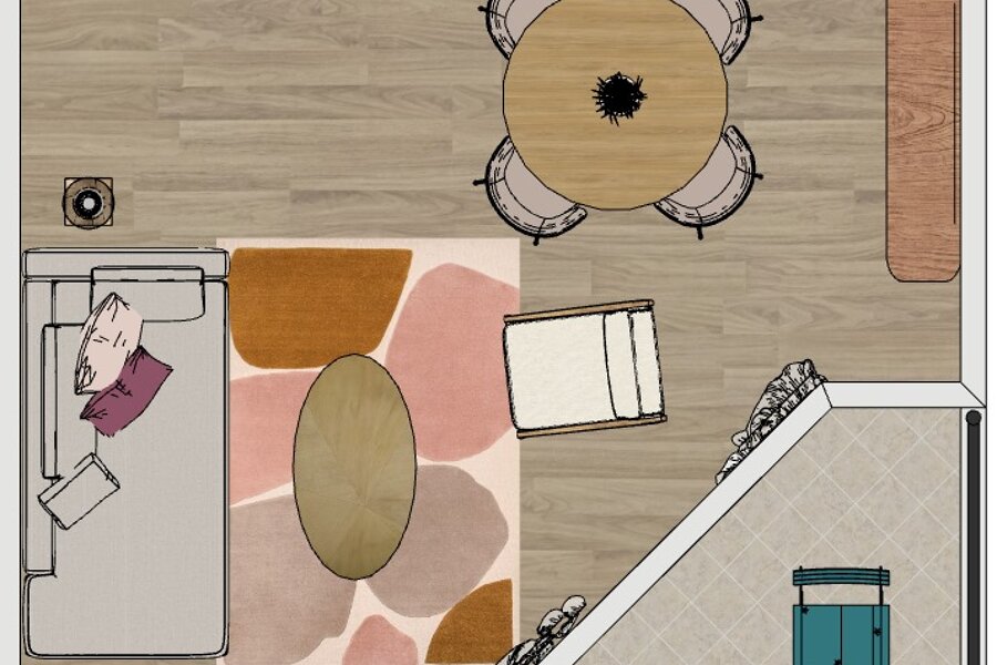 Projet Un budget serré réalisé par un décoratrice Archidvisor