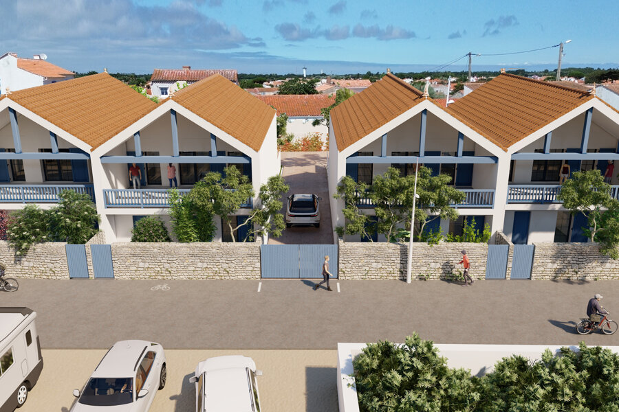 Projet Quatre maisons balnéaires réalisé par un architecte Archidvisor