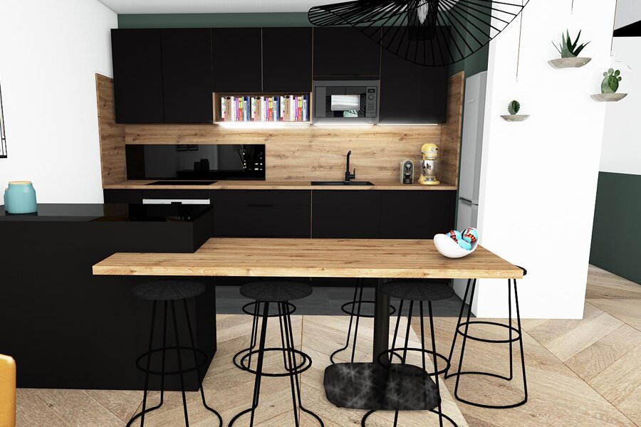 Projet Houilles Harmonie réalisé par un architecte d'intérieur Archidvisor