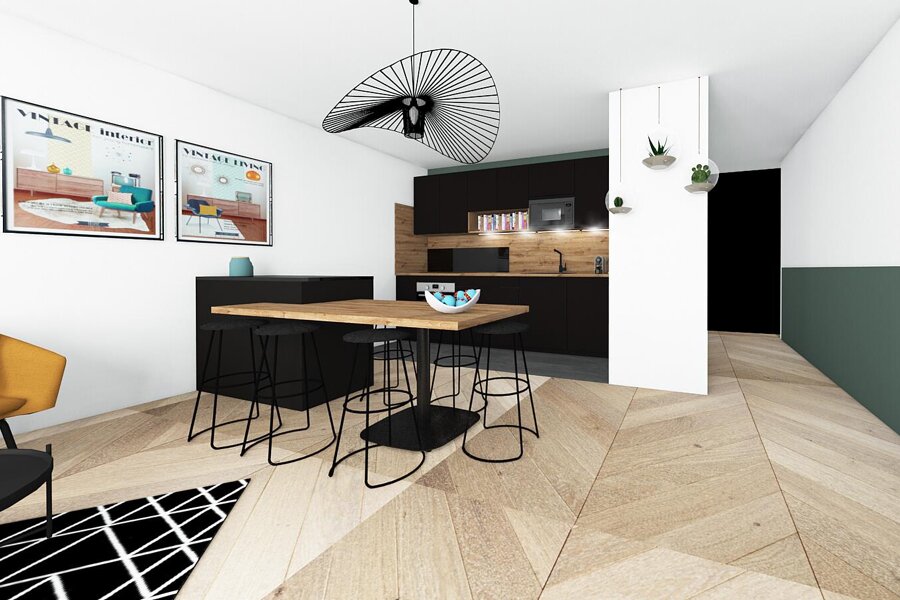 Projet Houilles Harmonie réalisé par un architecte d'intérieur Archidvisor