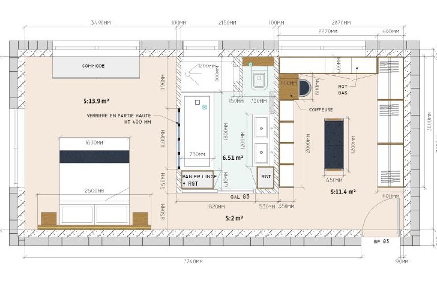 Projet agencements variés réalisé par un architecte d'intérieur Archidvisor