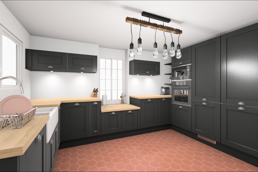 Projet cuisines sur mesure réalisé par un architecte d'intérieur Archidvisor