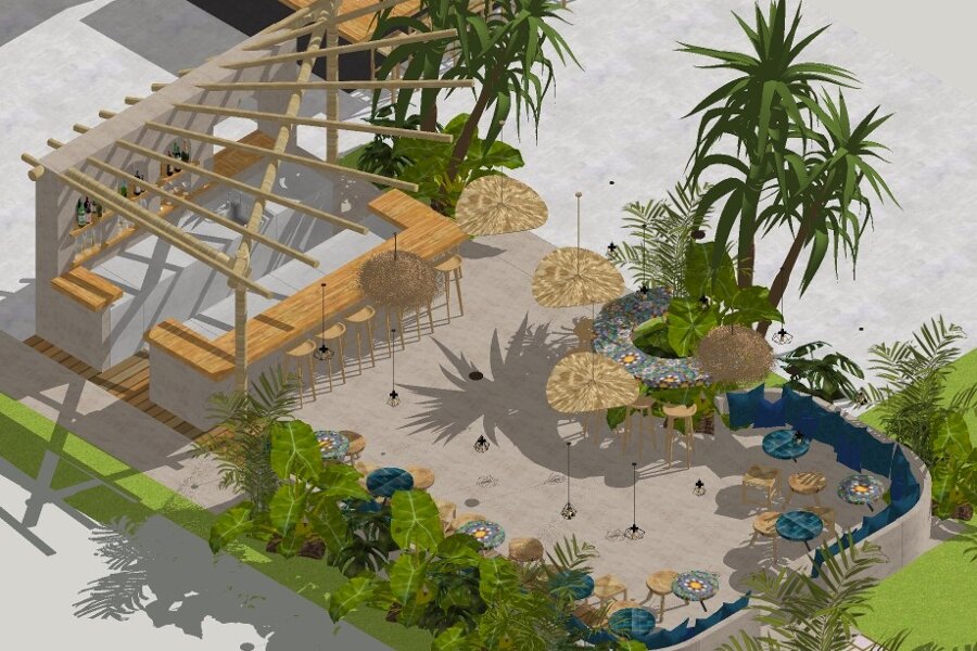 Projet Conception et aménagement d’un restaurant réalisé par un architecte d'intérieur Archidvisor