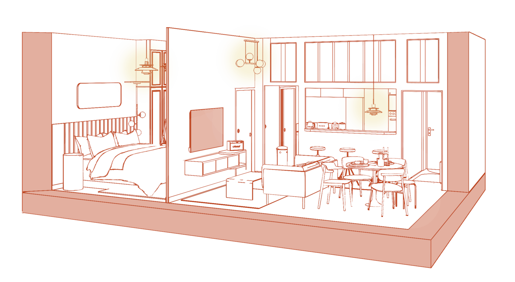 Aménagement intérieur - Appartement par un architecte d'intérieur Archidvisor