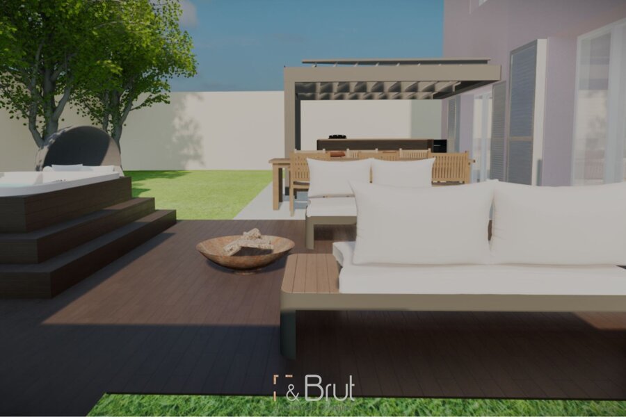 Projet Terrasse 01 réalisé par un architecte d'intérieur Archidvisor