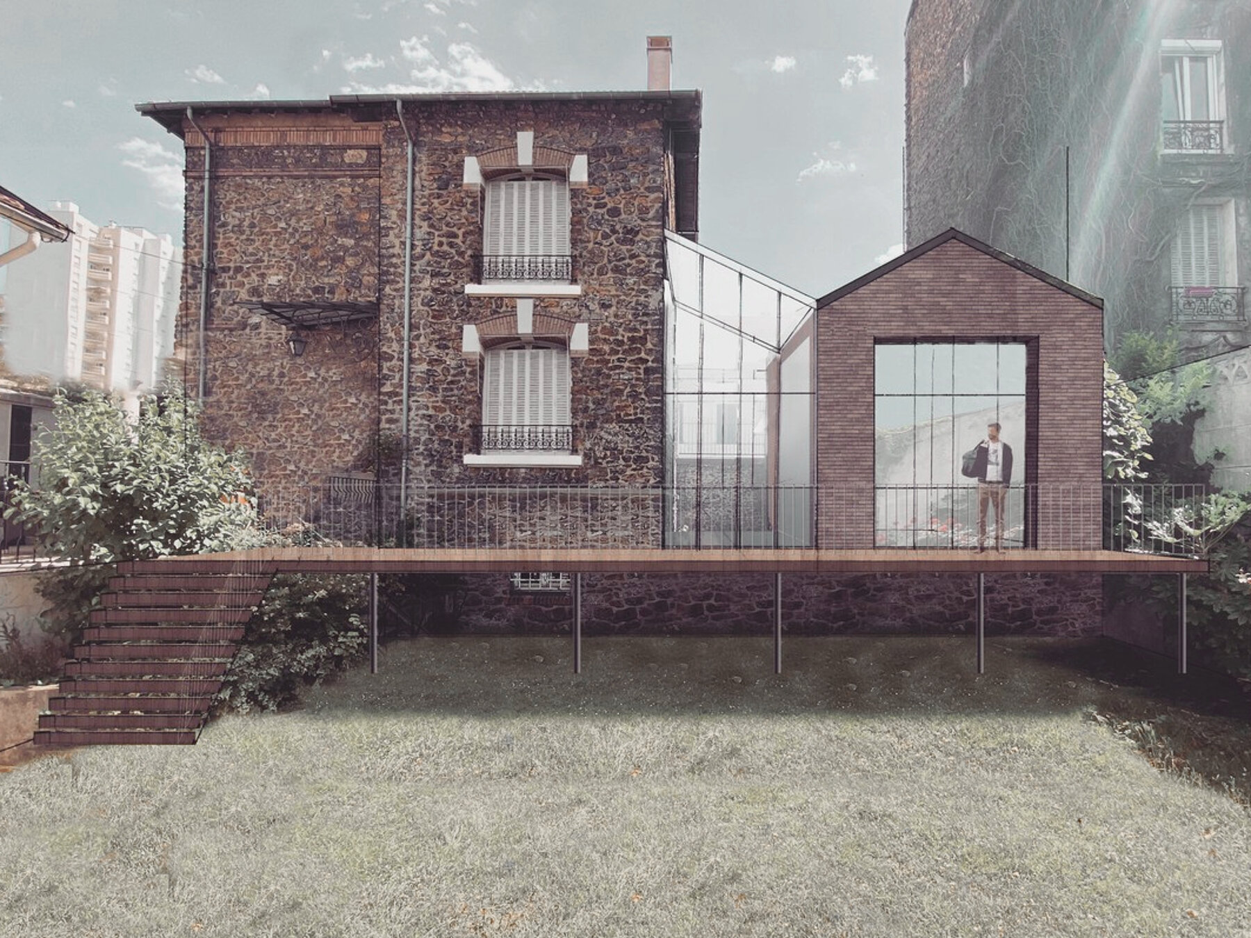 Extension - Maison individuelle par un architecte Archidvisor