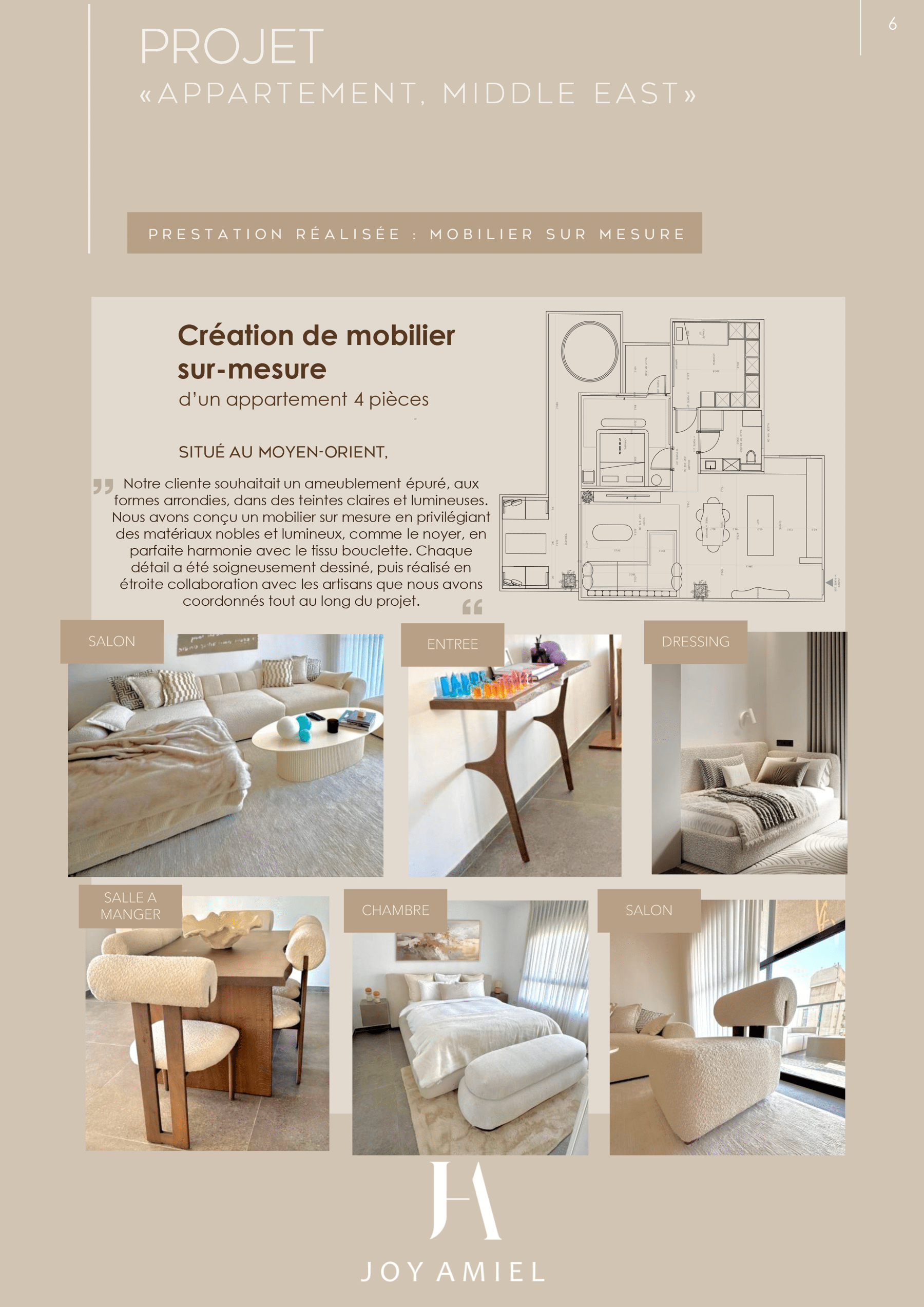 Aménagement intérieur - Appartement par un architecte d'intérieur Archidvisor