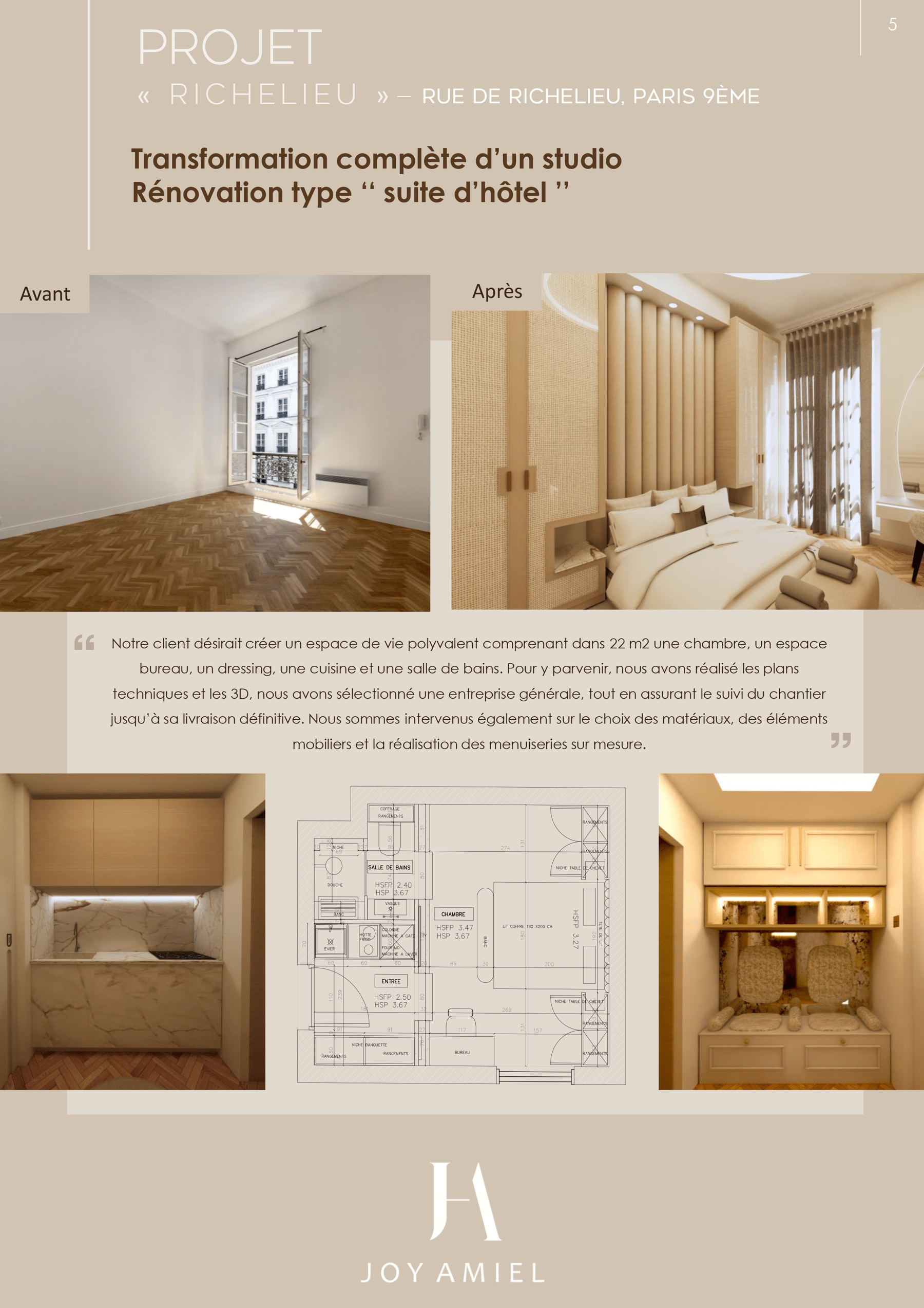 Rénovation - Appartement par un architecte d'intérieur Archidvisor